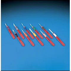 DeRoyal Safety Scalpel with Blade Retractable Size 10 Stainless Steel Blade Plastic Handle Disposable, 50 EA/CS