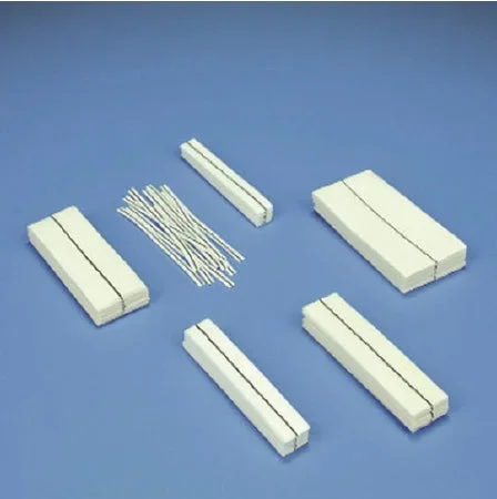 DeRoyal Surgical Neuro Sponge X-Ray Detectable Rayon 1/4 X 6 Inch 10 Count Pack Sterile-Case of 20