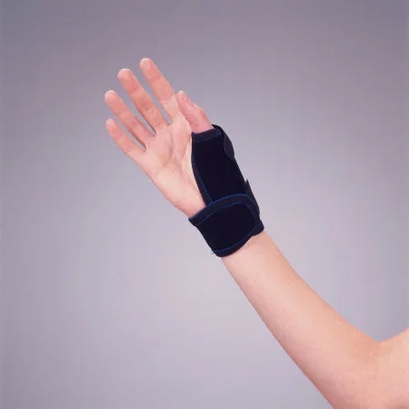 Deroyal Thumb Support Thermo-Form X-Large Hook And Loop Closure Left Hand Black – 359XLR