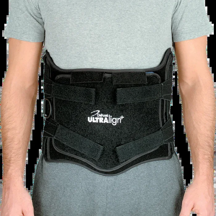 Deroyal Ultralign+ Lumbar Sacral Orthosis Mid Profile Non-Tapered 15º Lordosis