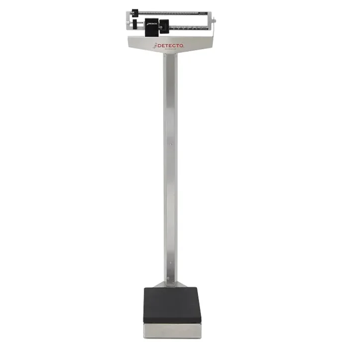 Detecto Eye-Level Physician Scale – Stainless Steel, 400 lb x 4 oz