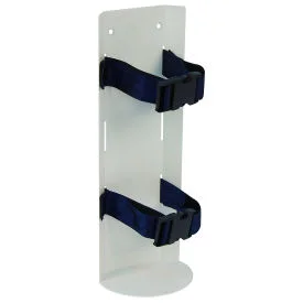 DETECTO Oxygen Tank Holder with Accessory Rail for Rescue Cart