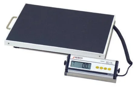Detecto Scale Detecto Floor Scale w Remote Display Digital LCD Display 600 lbs. Battery Operated – DR660