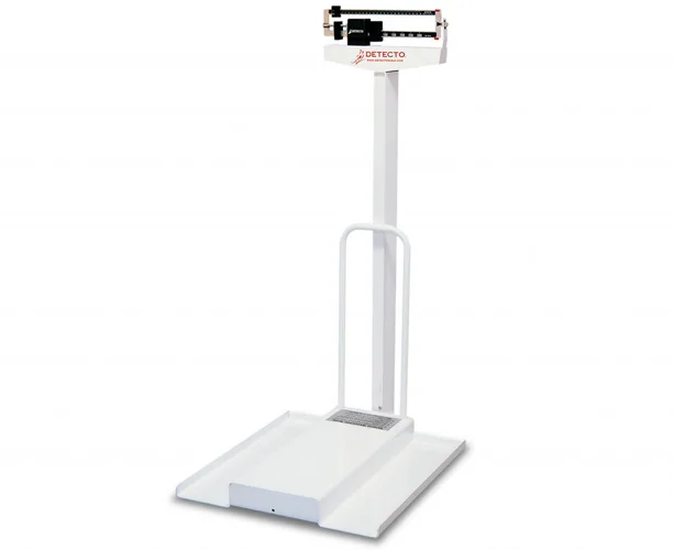 Detecto Weighbeam Physcian's Scale with Wheelchair Ramp, 160 kg x 100g