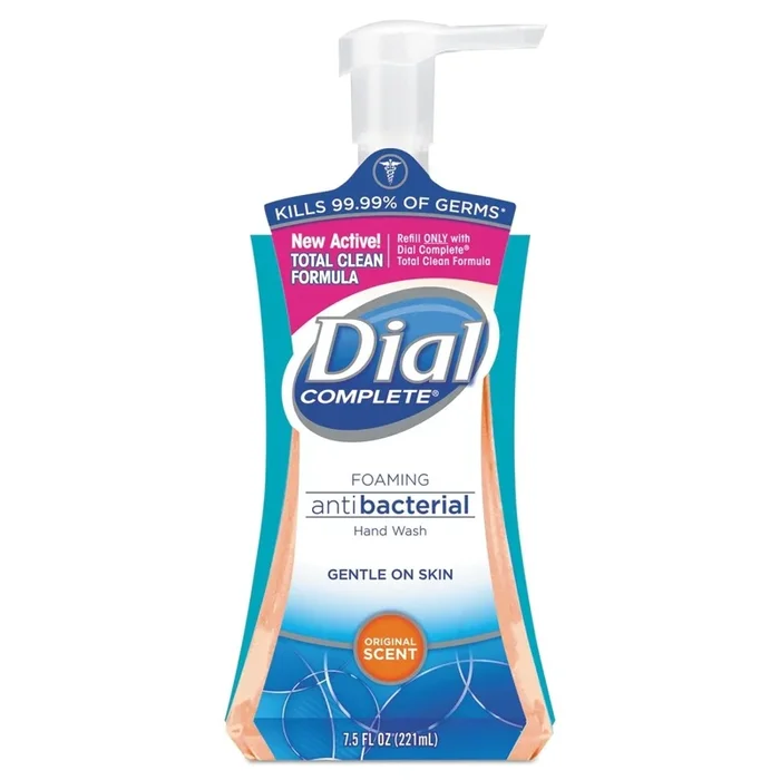 Dial Foaming Hand Wash, 7.5 oz Pump Bottle