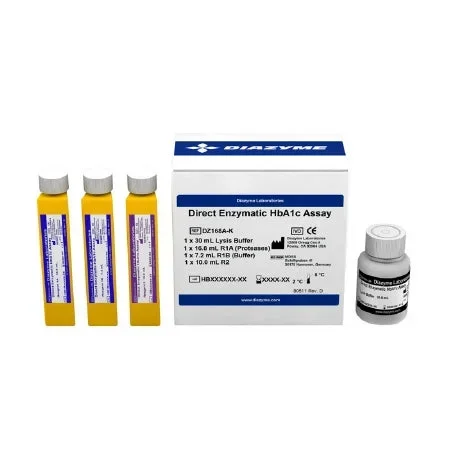 Diazyme Laboratories Enzymatic Assay Control Direct Enzymatic HbA1C Level 2 2 X 0.5 mL – DZ168A-CON