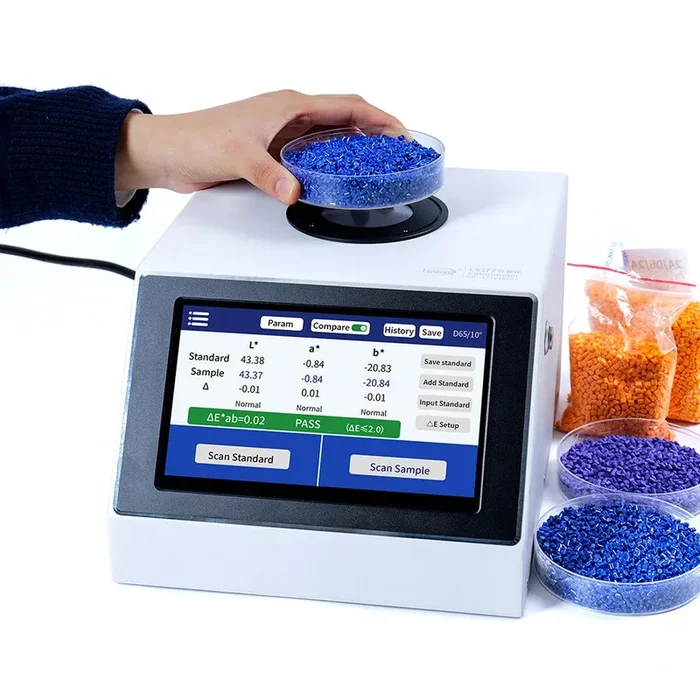 Digital Spectrophotometer & Colorimeter D/8 – Color Paste Pigments Color Measuring Instrument