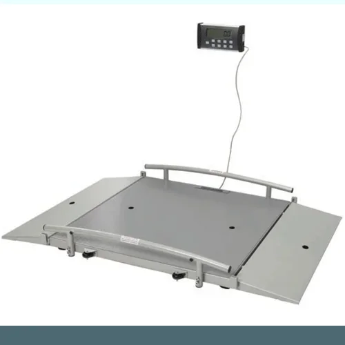 Digital Wheelchair Dual Ramp Scale with Remote LCD Display