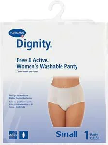 Dignity Free & Active Absorbent Protective Panty, Small 36″ to 38″ By Hartmann-Conco – Single