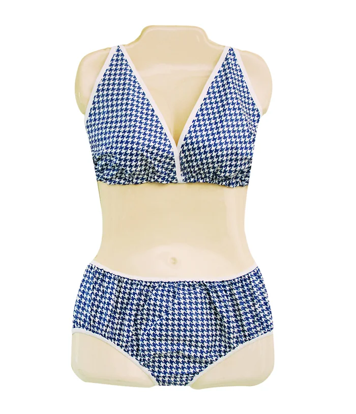 Dipsters patient wear, women’s halter-top bikini, small – dozen