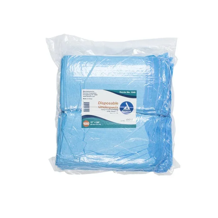 Disposable Underpads 23″ x 24″ Pack of 100