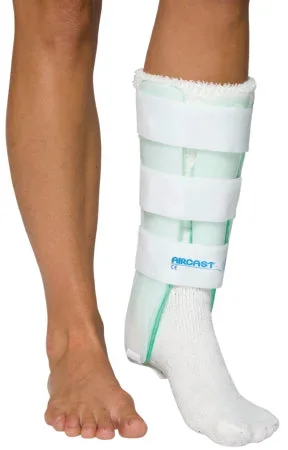 DJO Aircast Leg Splint Small Hook and Loop Closure 13 Inch Length Left Leg – 03CL