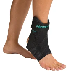 DJO Ankle Support AirSport Large Hook and Loop Closure Right Ankle
