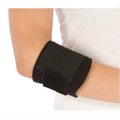 DJO Elbow Support PROCARE® Large Contact Closure Tennis Left or Right Elbow 11 to 14 Inch Circumference Black, 1/EA