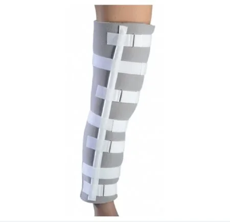 DJO Knee Immobilizer Hook and Loop Closure 2X-Large 12 Inch Length Left or Right Knee
