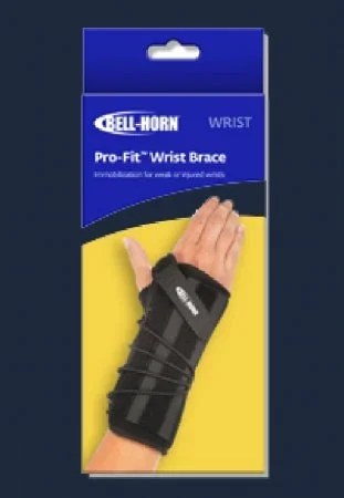 DJO Pro-Fit Wrist Brace Left Hand Black One Size Fits Most – BH87570