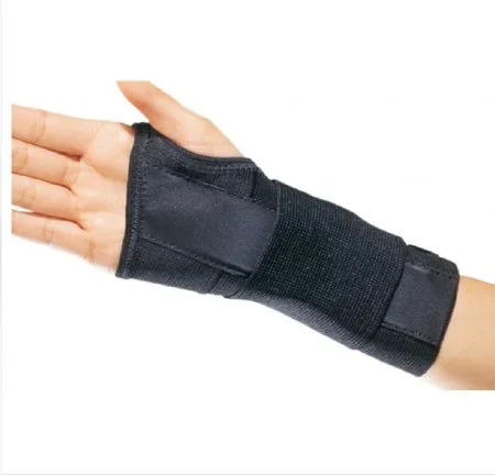 DJO PROCARE CTS Wrist Support Contoured Cotton / Elastic Left Hand Black Small – 79-87163