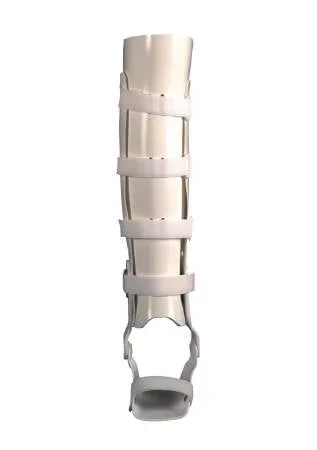 DJO ProCare Tibial Fracture Brace PROCARE Medium Hook and Loop Closure 16-1/2 to 18-1/2 Inch Length Left Leg – 79-97695