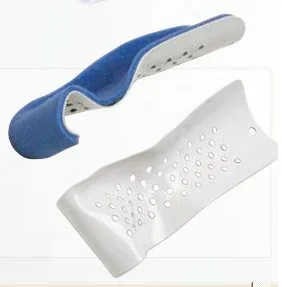 DJO ProCare Wrist Splint PROCARE Colles Aluminum / Foam Right Hand White / Blue Pediatric X-Small – 79-72122