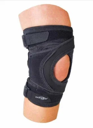DJO Tru-Pull Lite Knee Brace 3X-Large Strap Closure 29-1/2 to 32 Inch Circumference Left Knee – 11-0261-7