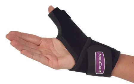 DJO Universal Thumb-O-Prene Thumb Support Wraparound Neoprene Left or Right Hand Black One Size Fits Most – 79-82700