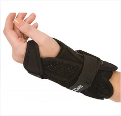 DJO Wrist Brace ProCare® Quick-Fit® Felt / Nylon Right Hand Black X-Large, 1/EA