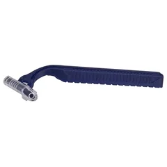 Donovan Industries Fixed Head Razor Grip-N-Glide Twin Blade, Disposable Non-Sterile, 100EA/BX