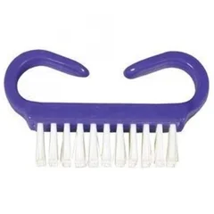 Donovan Industries Nail Brush DawnMist Nylon Bristles Purple, 50 EA/BX