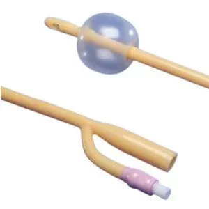 Dover 2-Way Silicone-Elastomer Foley Catheter 28 Fr 5 cc