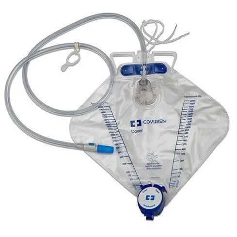 Dover Urine Drainage Bag, 48″ Tubing, 2000 mL