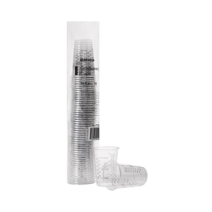 Drinking Cup McKesson 10 oz. Clear Polyethylene Disposable