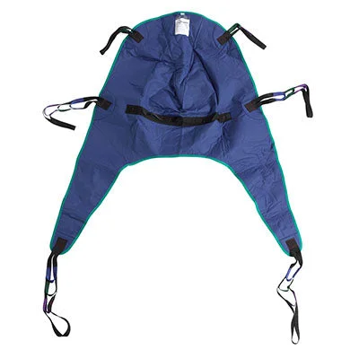 Drive, Divided Leg Patient Lift Sling with Headrest, Medium – 43-2973