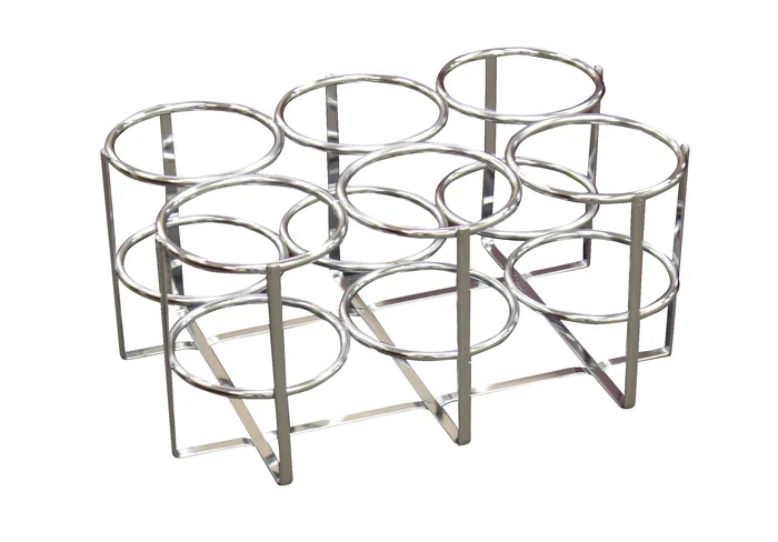 Drive E D or C Tank Economy Oxygen 6 Cylinder Rack