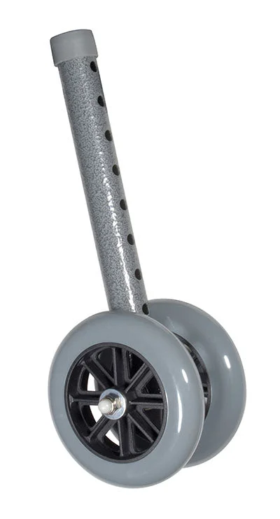 Drive, Heavy Duty Bariatric Walker Wheels, 5″, 1 Pair – 43-3181