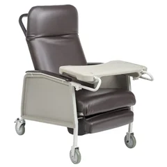 Drive Medical 3 Position Geri Chair Recliner, Chocolate