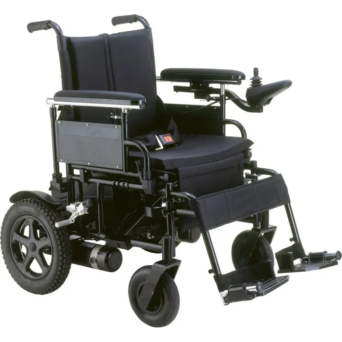 Drive Medical Cirrus Plus EC Folding Power Wheelchair, 18″ Seat