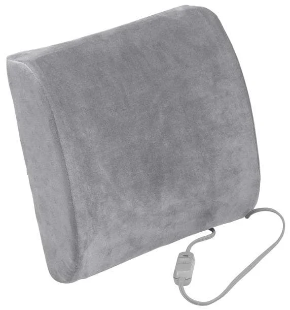 Drive Medical Comfort Touch Heated Lumbar Support Cushion