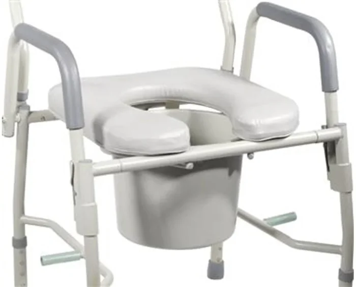 Drive Medical Commode Replacement Seat – 11125-PS