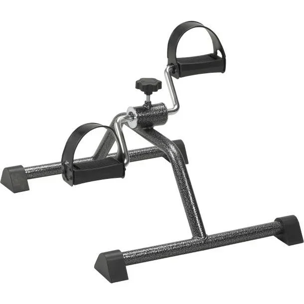Drive Medical Exercise Peddler with Attractive Silver Vein Finish