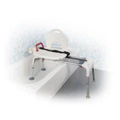 Drive Medical Folding Universal Sliding Transfer Bench - Image 4