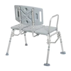 Drive Medical Heavy Duty Bariatric Plastic Seat Transfer Bench - Image 2
