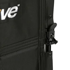 Drive Medical Lightweight Transport Wheelchair, 17 Seat, Black - Image 3
