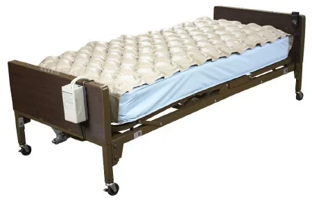 Drive Medical Med-Aire Variable Pressure Pump and Pad 78 L X 34 W X 2.5 H Inch – 14001E