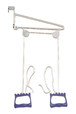 Drive Medical Overdoor Pulley Exerciser One Size Fits Most White / Blue – 13005