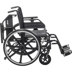 Drive Medical Viper Plus GT Wheelchair with Universal Armrests, Swing-Away Footrests, 18 Seat - Image 4