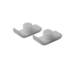Drive Medical Walker Ski Glides, White, 1 Pair