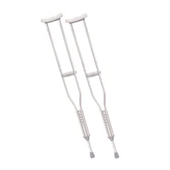 Drive Medical Walking Crutches with Underarm Pad and Handgrip, Tall Adult, 1 Pair