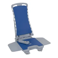 Drive Medical Whisper Ultra Quiet Bath Lift, Blue - Image 2