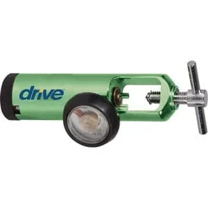 Drive Oxygen Regulator Adult 0 to 8 LPM Barb Outlet