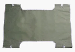 Drive Patient Lift Sling, Canvas, No Commode Cutout